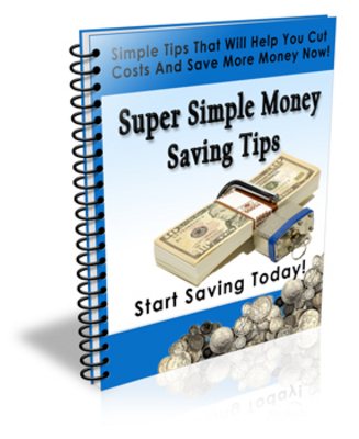 Product picture Super Simple Money Saving Tips + Gift