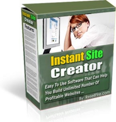 Product picture Instant Site Creator + Gift