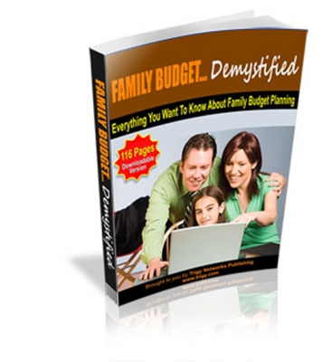 Product picture Family Budget Demystified + Gift